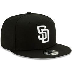 San Diego Padres New Era 9FIFTY Adjustable Hat - Black - New Era Discount