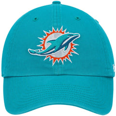 47 brand Miami Dolphins '47 Primary Clean Up Adjustable Hat Aqua