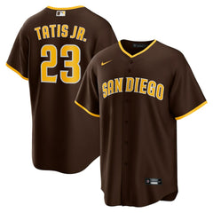 Fernando Tatis Jr. San Diego Padres Nike Alternate Replica Player Jersey - Brown - Nike Discount