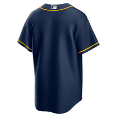 Milwaukee Brewers Nike Alternate Replica Team Jersey - Navy - Nike Online