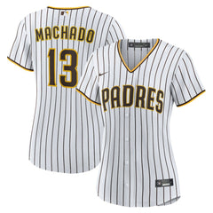 Manny Machado San Diego Padres Nike Women's Home Replica Player Jersey - White/Brown - Nike Discount