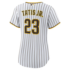 Fernando Tatís Jr. San Diego Padres Nike Women's Home Replica Player Jersey - White/Brown - Nike Lifestyle