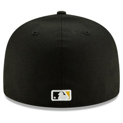 Pittsburgh Pirates New Era Alternate 2 Authentic Collection On-Field 59FIFTY Fitted Hat - Black - New Era Online
