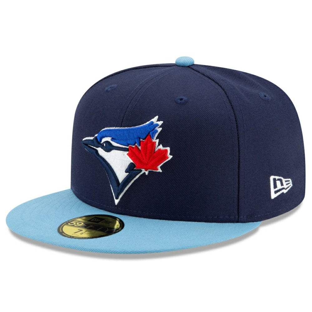 Toronto Blue Jays New Era Alternate 4 Authentic Collection On-Field 59FIFTY Fitted Hat - Navy - New Era Lifestyle