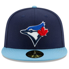 Toronto Blue Jays New Era Alternate 4 Authentic Collection On-Field 59FIFTY Fitted Hat - Navy - New Era Lifestyle