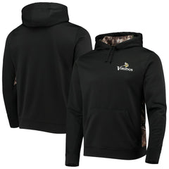 Minnesota Vikings Dunbrooke Logo Ranger Pullover Hoodie Black/Realtree Camo