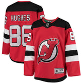 Jack Hughes New Jersey Devils Youth Home Premier Player Jersey - Red - NHL 3791527