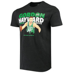Gordon Hayward Boston Celtics '47 Player Graphic T-Shirt Heathered Black | 47 brand discount