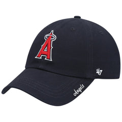 Los Angeles Angels '47 Women's Team Miata Clean Up Adjustable Hat - Navy - 47 brand Lifestyle