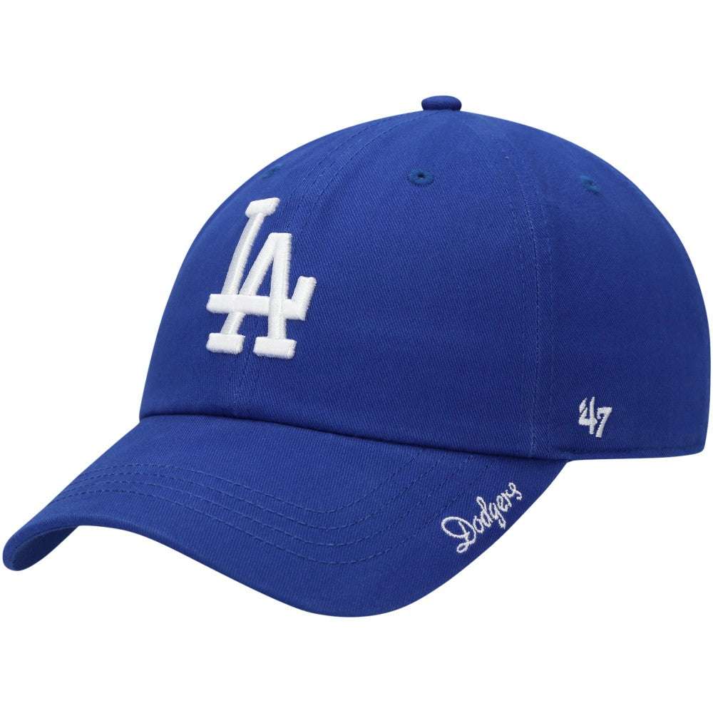 Los Angeles Dodgers '47 Women's Team Miata Clean Up Adjustable Hat - Royal - 47 brand Lifestyle