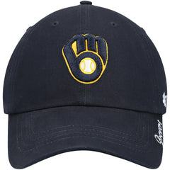 Milwaukee Brewers '47 Women's Team Miata Clean Up Adjustable Hat - Navy - 47 brand Sale