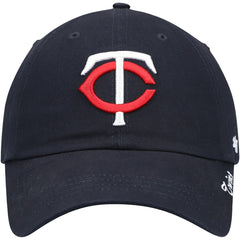 Minnesota Twins '47 Women's Team Miata Clean Up Adjustable Hat - Navy - 47 brand Sale