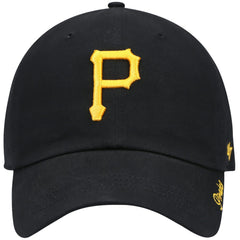 Pittsburgh Pirates '47 Women's Team Miata Clean Up Adjustable Hat - Black - 47 brand on Sale