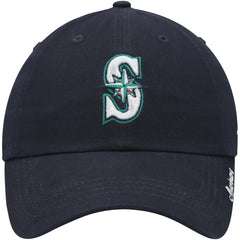 Seattle Mariners '47 Women's Team Miata Clean Up Adjustable Hat - Navy - 47 brand on Sale