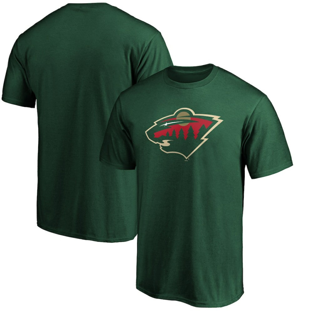 Minnesota Wild Fanatics Team Primary Logo T-Shirt - Green - NHL 3805862
