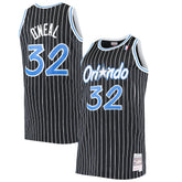 Shaquille O'Neal Orlando Magic Big & Tall Hardwood Classics Jersey Black | Mitchell & Ness Lifestyle