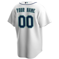 Seattle Mariners Nike Home Replica Custom Jersey - White - Nike Sale