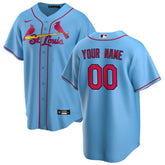 St. Louis Cardinals Nike Alternate Replica Custom Jersey - Light Blue - Nike Discount