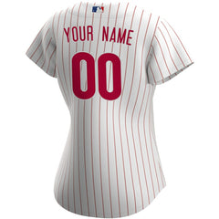 Philadelphia Phillies Nike Women's Home Replica Custom Jersey - White - Nike Online