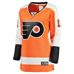 Travis Konecny Philadelphia Flyers Fanatics Women's Home Breakaway Jersey - Orange - NHL 3815264