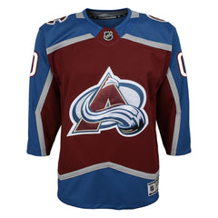 Colorado Avalanche Youth Home Premier Custom Jersey - Burgundy - NHL 3820527