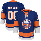 New York Islanders Youth Home Premier Custom Jersey - Blue - NHL 3820538