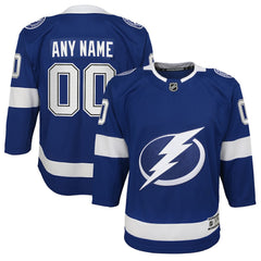 Tampa Bay Lightning Youth Home Custom Premier Jersey - Blue - NHL 3820545
