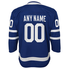 Toronto Maple Leafs Youth Home Premier Custom Jersey - Blue - NHL 3820546
