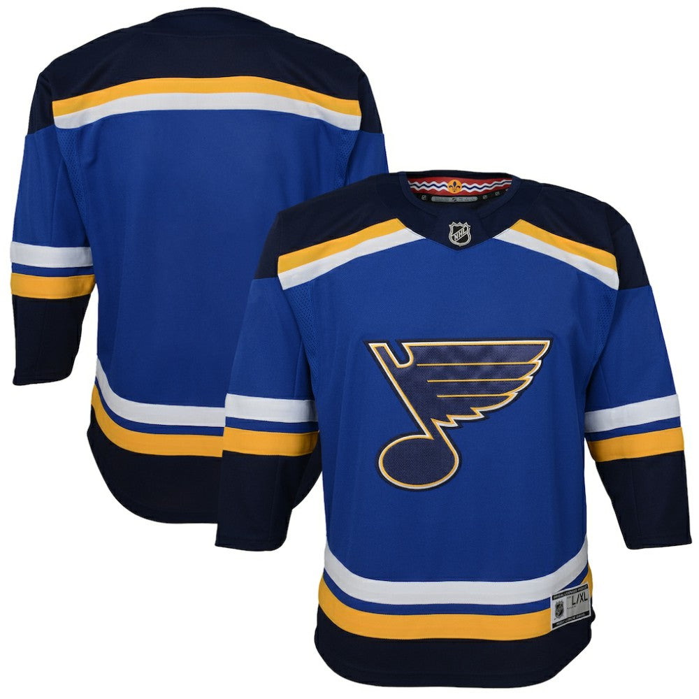 St. Louis Blues Youth Home Premier Jersey - Blue - NHL 3820572