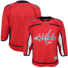 Washington Capitals Youth Home Blank Premier Jersey - Red - NHL 3820576