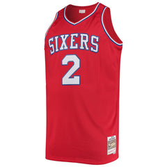 Moses Malone Philadelphia 76ers 1982/83 Big & Tall Hardwood Classics Swingman Jersey Red | Mitchell & Ness US