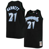 Kevin Garnett Minnesota Timberwolves 1997/98 Big & Tall Hardwood Classics Swingman Jersey Black | Mitchell & Ness Lifestyle