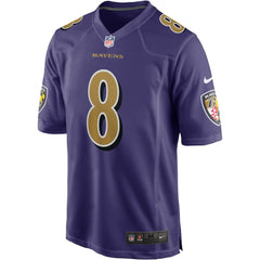 Nike Lamar Jackson Baltimore Ravens Alternate Game Jersey Purple