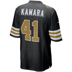 Nike Alvin Kamara New Orleans Saints Alternate Game Jersey Black