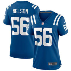 Nike Quenton Nelson Indianapolis Colts Women's Player Game Jersey Royal