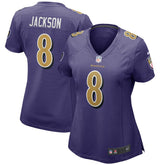 Nike Lamar Jackson Baltimore Ravens Women's Alternate Game Player Jersey Purple