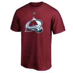 Cale Makar Colorado Avalanche Fanatics Authentic Stack Player Name & Number T-Shirt - Burgundy - NHL 3822537