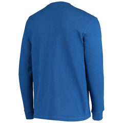 Los Angeles Rams Dunbrooke Logo Maverick Thermal Henley Long Sleeve T-Shirt Royal