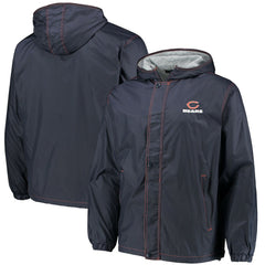 Chicago Bears Dunbrooke Logo Legacy Stadium Full-Zip Jacket- Navy