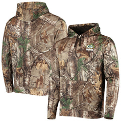 Green Bay Packers Dunbrooke Circle Champion Tech Fleece Pullover Hoodie Realtree Camo