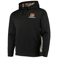 Cincinnati Bengals Dunbrooke Logo Ranger Pullover Hoodie Black/Realtree Camo