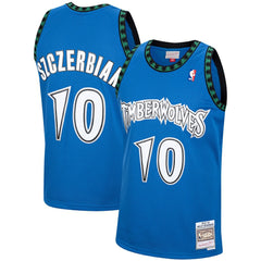 Wally Szczerbiak Minnesota Timberwolves 2003/04 Hardwood Classics Swingman Jersey Blue | Mitchell & Ness outlet
