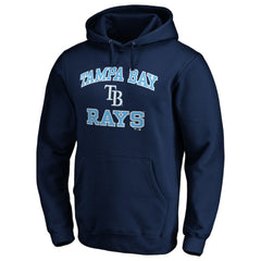 Tampa Bay Rays Heart & Soul Pullover Hoodie - Navy - MLB on Sale