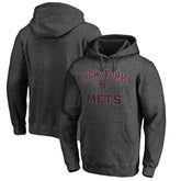 New York Mets Fanatics MTO Label Heart & Soul Pullover Hoodie - Charcoal - Fanatics on Sale