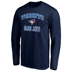 Toronto Blue Jays Team Heart & Soul Long Sleeve T-Shirt - Navy - MLB Discount