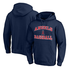Los Angeles Angels Heart & Soul Pullover Hoodie - Navy - MLB Sale