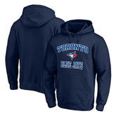 Toronto Blue Jays Fanatics MTO Label Heart & Soul Pullover Hoodie - Navy - Fanatics Lifestyle