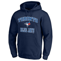 Toronto Blue Jays Fanatics MTO Label Heart & Soul Pullover Hoodie - Navy - Fanatics Lifestyle