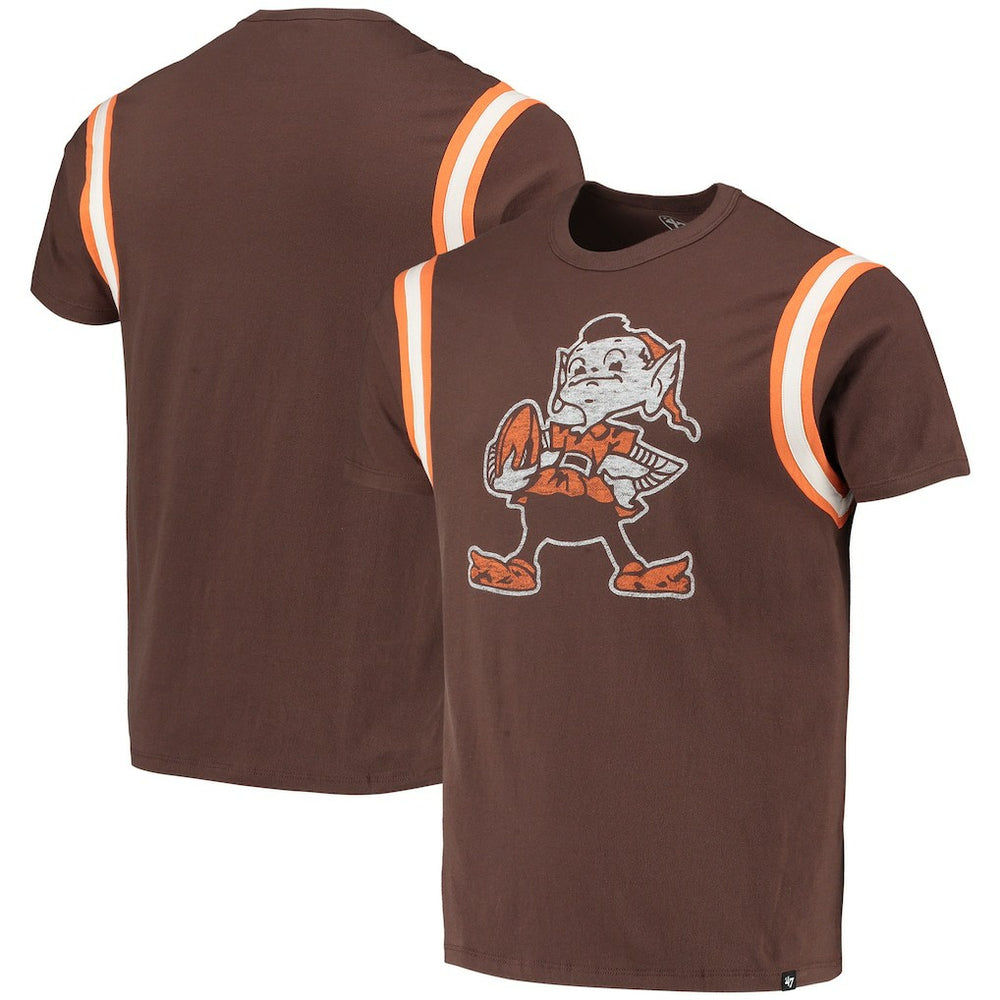 47 brand Cleveland Browns '47 Premier Point T-Shirt Brown