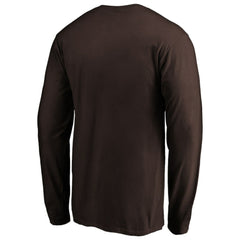 San Diego Padres Team Heart & Soul Long Sleeve T-Shirt - Brown - MLB Sale